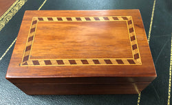 Inlaid Wooden Trinket Box | Antique & Vintage | Moonee Ponds Antiques | Australia Wide Delivery