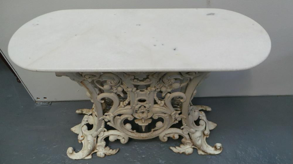 Victorian Style Cast Iron Table | Antique & Vintage | Moonee Ponds Antiques | Australia Wide Delivery