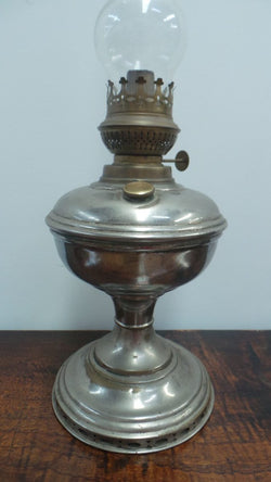 Vintage Metal Oil Lamp | Antique & Vintage | Moonee Ponds Antiques | Australia Wide Delivery