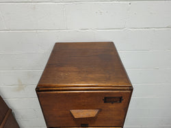Blackwood Four Drawer Filing Cabinet | Antique & Vintage | Moonee Ponds Antiques | Australia Wide Delivery