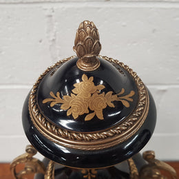 Vintage Sevres Style Hand Painted Vase