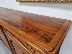 French Walnut Louis XV Style Three Door Sideboard | Antique & Vintage | Moonee Ponds Antiques | Australia Wide Delivery