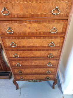 Louis XV Style Inlaid Marble Top Seminar | Antique & Vintage | Moonee Ponds Antiques | Australia Wide Delivery