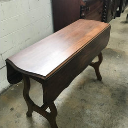 Mahogany Drop Leaf Side Table