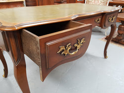 French Cherrywood Bureau Plat | Antique & Vintage | Moonee Ponds Antiques | Australia Wide Delivery