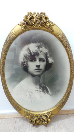 Beautiful French Portrait Of A Woman | Antique & Vintage | Moonee Ponds Antiques | Australia Wide Delivery