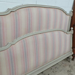 French Queen Size Upholstered Bed