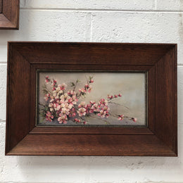 Beautiful Small Edwardian Oil On Canvas