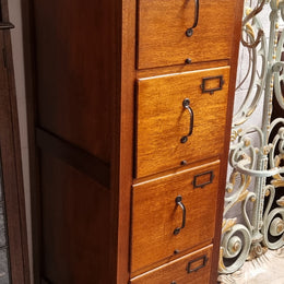Fabulous Blackwood Vintage four drawer filing cabinet. It has been sourced locally and is in good working order and condition.