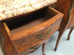 Pair of French Mini Commode Bedsides | Antique & Vintage | Moonee Ponds Antiques | Australia Wide Delivery