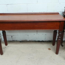 Antique Cedar Console Table
