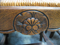 Set Of Six French Oak Dining Chairs | Antique & Vintage | Moonee Ponds Antiques | Australia Wide Delivery