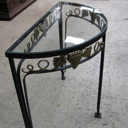 Vintage Cast Iron Hall Table