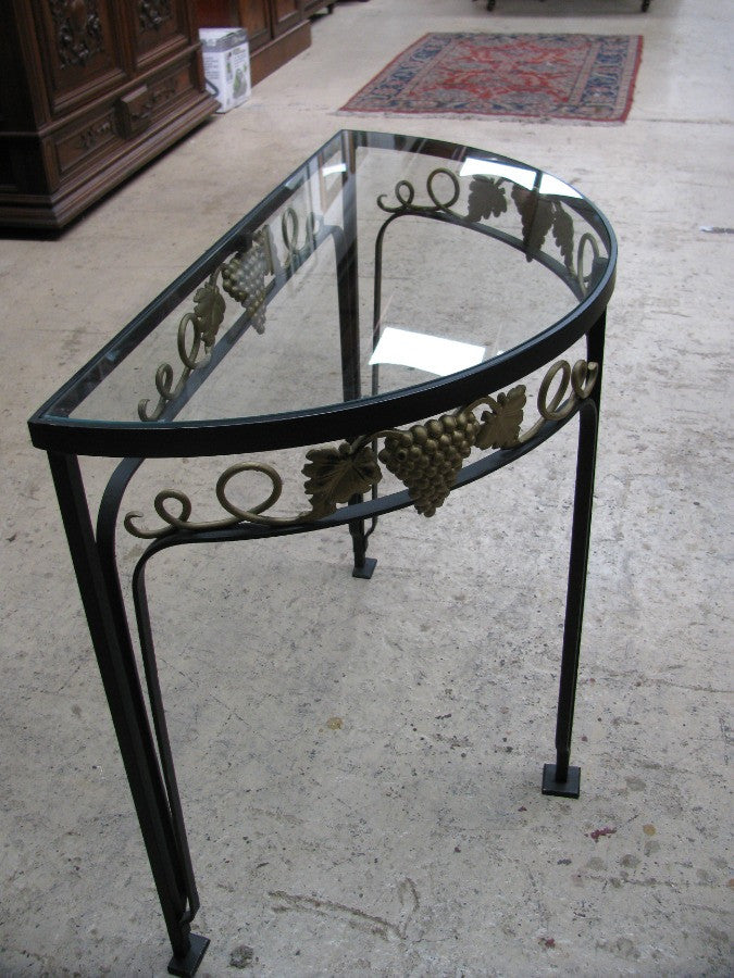 Vintage Cast Iron Hall Table