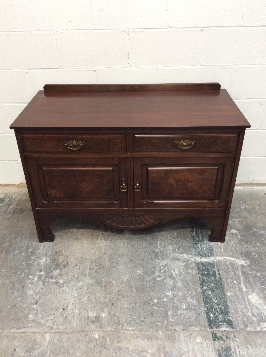 Edwardian Walnut And Burr Walnut TV Cabinet | Antique & Vintage | Moonee Ponds Antiques | Australia Wide Delivery