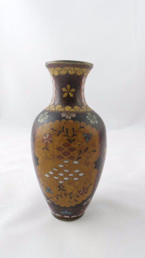 Japanese Cloisonne decorative vase