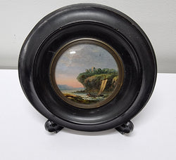 Victorian Hand Painted Miniature Sea Scene | Antique & Vintage | Moonee Ponds Antiques | Australia Wide Delivery