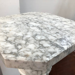 Antique Marble Pedestal