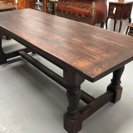 Vintage French Oak Farmhouse Table