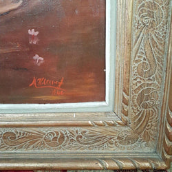Framed Floral Oil Painting-1 | Antique & Vintage | Moonee Ponds Antiques | Australia Wide Delivery