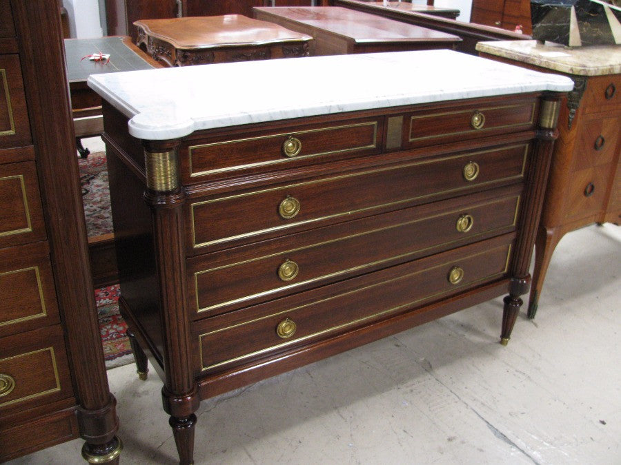French Mahogany Louis XVI Style Commode | Antique & Vintage | Moonee Ponds Antiques | Australia Wide Delivery