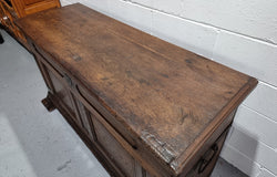 French Oak Early 19th Century Trunk | Antique & Vintage | Moonee Ponds Antiques | Australia Wide Delivery