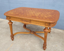 French Oak Small Dining Table & Six Chairs | Antique & Vintage | Moonee Ponds Antiques | Australia Wide Delivery