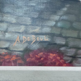 French Oil On Canvas Painting-2