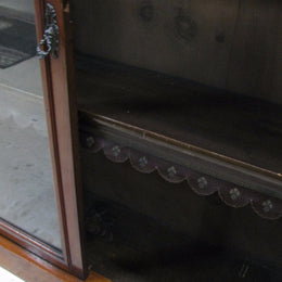 English Walnut Bookcase