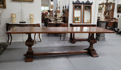French Style Reclaimed Elm Farmhouse Dining Table | Antique & Vintage | Moonee Ponds Antiques | Australia Wide Delivery