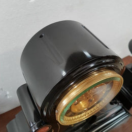 French Black Marble Three Piece Clock Set