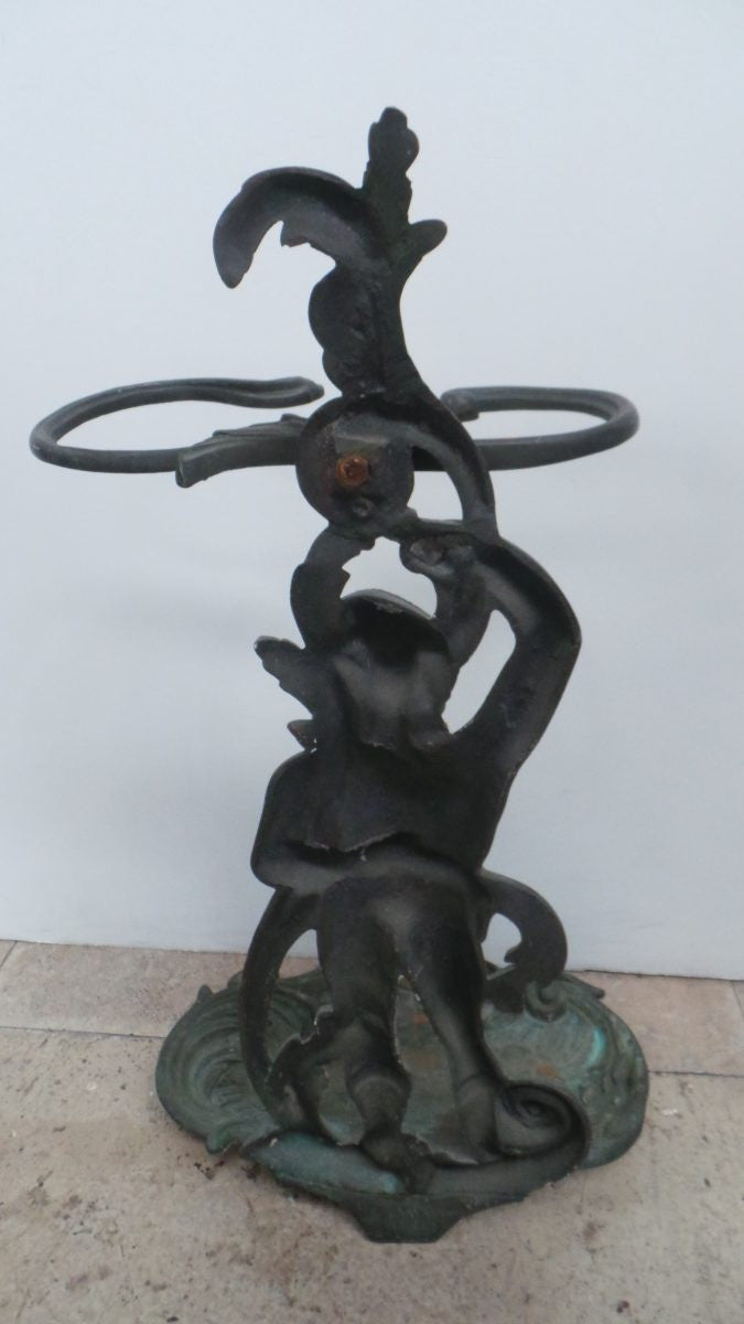An Antique French Heavy Bronze Umbrella Stand | Antique & Vintage | Moonee Ponds Antiques | Australia Wide Delivery