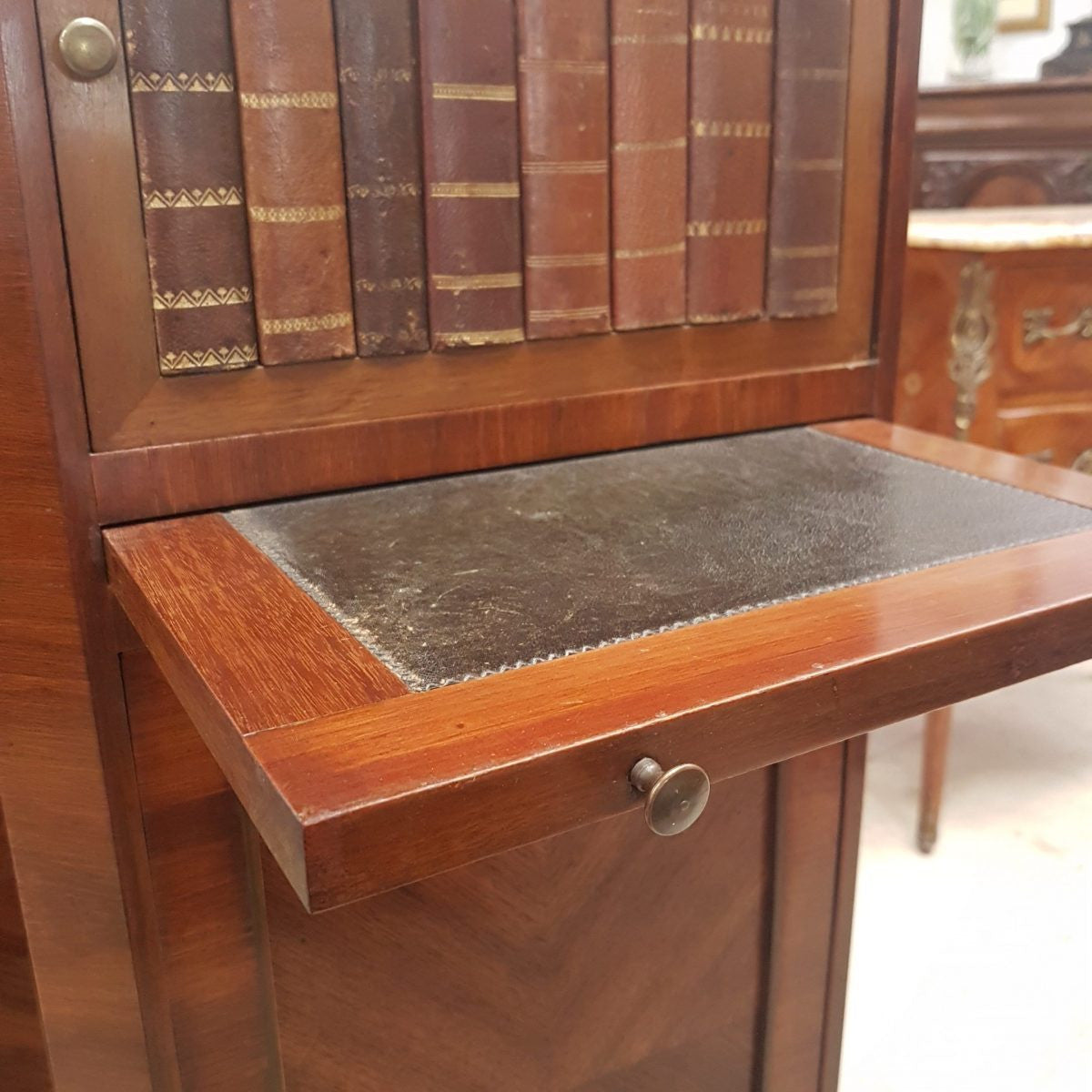 French Louis XV Style Side Cabinet WIth Marble Top | Antique & Vintage | Moonee Ponds Antiques | Australia Wide Delivery