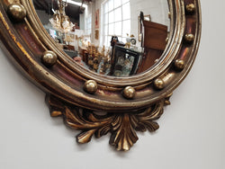 Gilt Convex Glass Mirror | Antique & Vintage | Moonee Ponds Antiques | Australia Wide Delivery