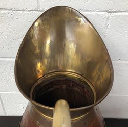 French Oak Coopered With Copper Large Wine Jug | Antique & Vintage | Moonee Ponds Antiques | Australia Wide Delivery
