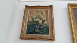 Floral Oil on Canvas-1 | Antique & Vintage | Moonee Ponds Antiques | Australia Wide Delivery
