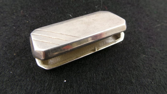Sterling Silver Art Deco Style Pendant - Locket