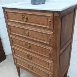 French Louis XVI Style Chest of Drawers-1
