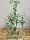 Large & Rare Victorian Vaseline Glass Epergne | Antique & Vintage | Moonee Ponds Antiques | Australia Wide Delivery