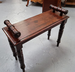 Lovely Edwardian Mahogany Stool-Piano Stool | Antique & Vintage | Moonee Ponds Antiques | Australia Wide Delivery