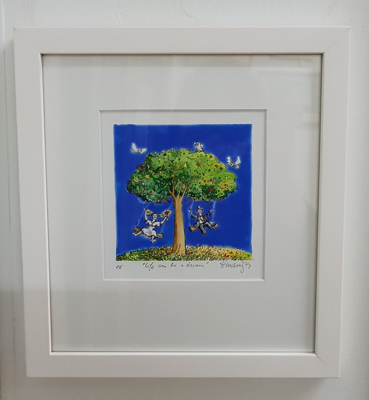 Set of Three Henri Hunsinger Paintings Set of Three Henri Hunsinger Paintings