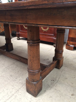 French Parquetry Top Farmhouse Table | Antique & Vintage | Moonee Ponds Antiques | Australia Wide Delivery