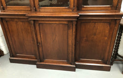 Amazing Six Door Oak English Bookcase | Antique & Vintage | Moonee Ponds Antiques | Australia Wide Delivery