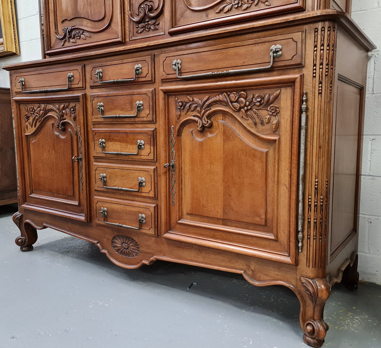 19th Century Walnut Louis XV Style Sideboard | Antique & Vintage | Moonee Ponds Antiques | Australia Wide Delivery