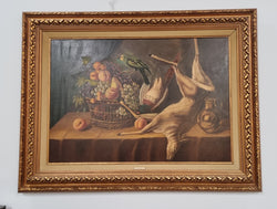 Stunning Gilt Framed Still Life Oil Painting | Antique & Vintage | Moonee Ponds Antiques | Australia Wide Delivery