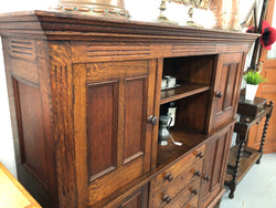 Superb 19th Century Oak Kitchen Cabinet | Antique & Vintage | Moonee Ponds Antiques | Australia Wide Delivery