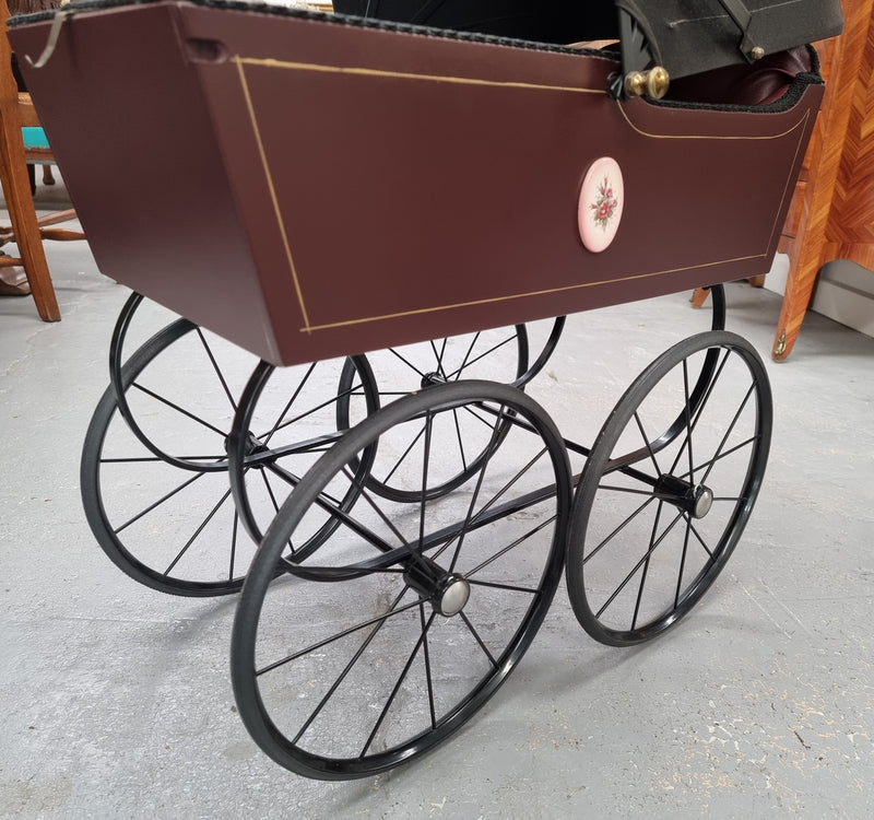 Decorative Dolls Pram – Moonee Ponds Antiques - Main Image
