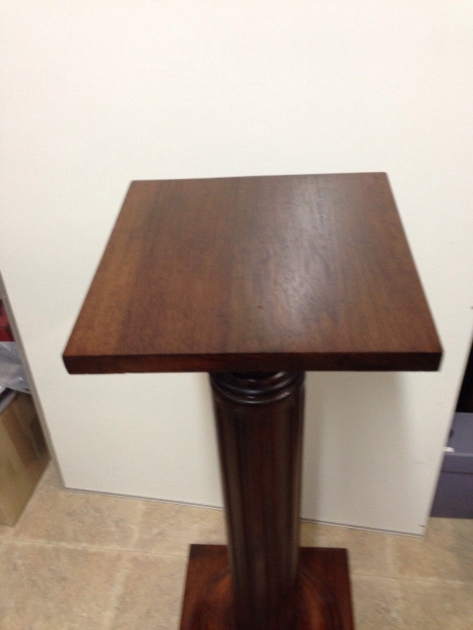 Australian Blackwood Pedestal-1 | Antique & Vintage | Moonee Ponds Antiques | Australia Wide Delivery