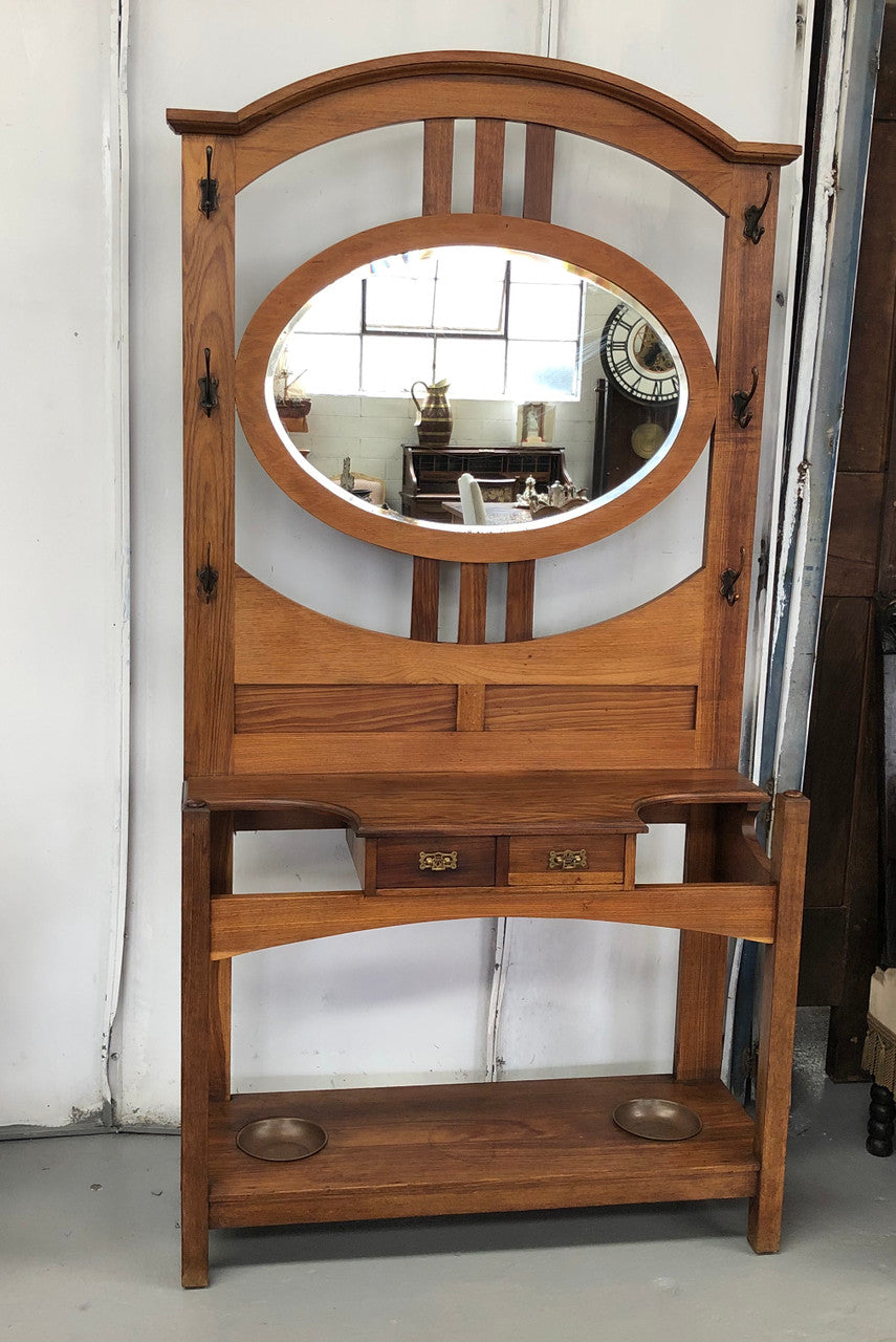 Fabulous Arts and Crafts Hall stand | Antique & Vintage | Moonee Ponds Antiques | Australia Wide Delivery