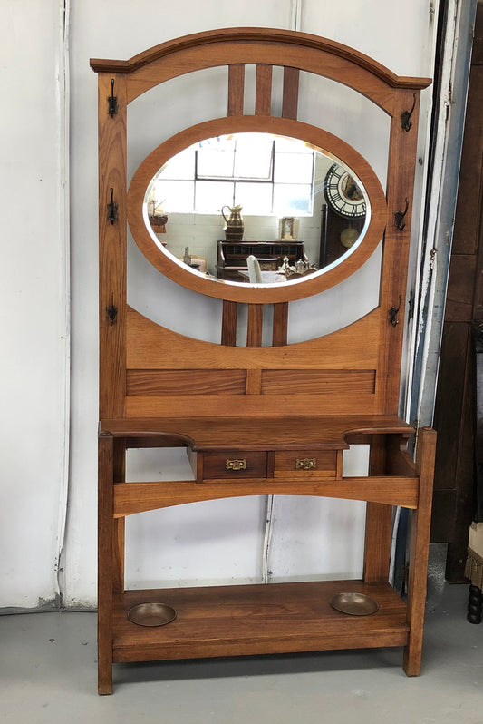 Fabulous Arts and Crafts Hall stand